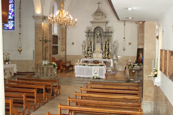 Unutrašnjost crkve svetog Stjepana Prvomučenika